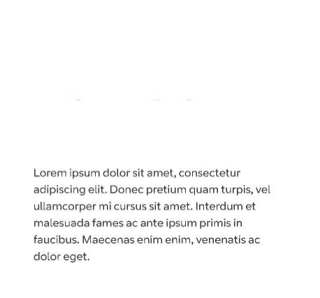 An example overlaid modal window