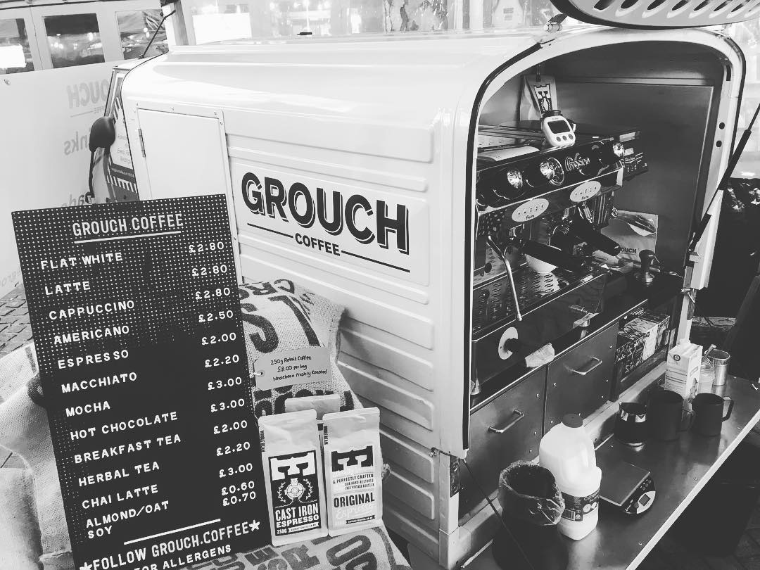 Grouch coffee can in action