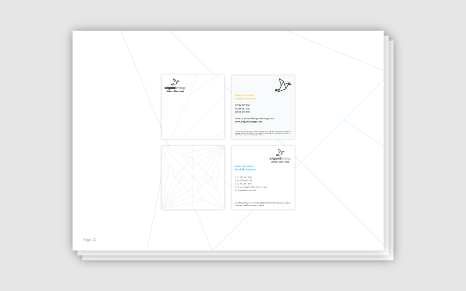 Brand guidelines example page 11