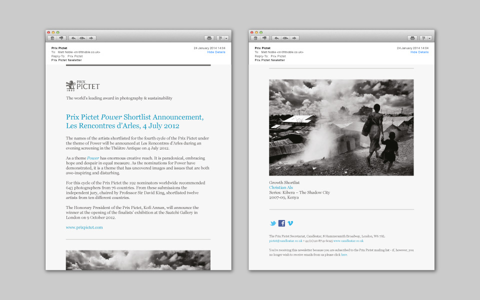 Email design