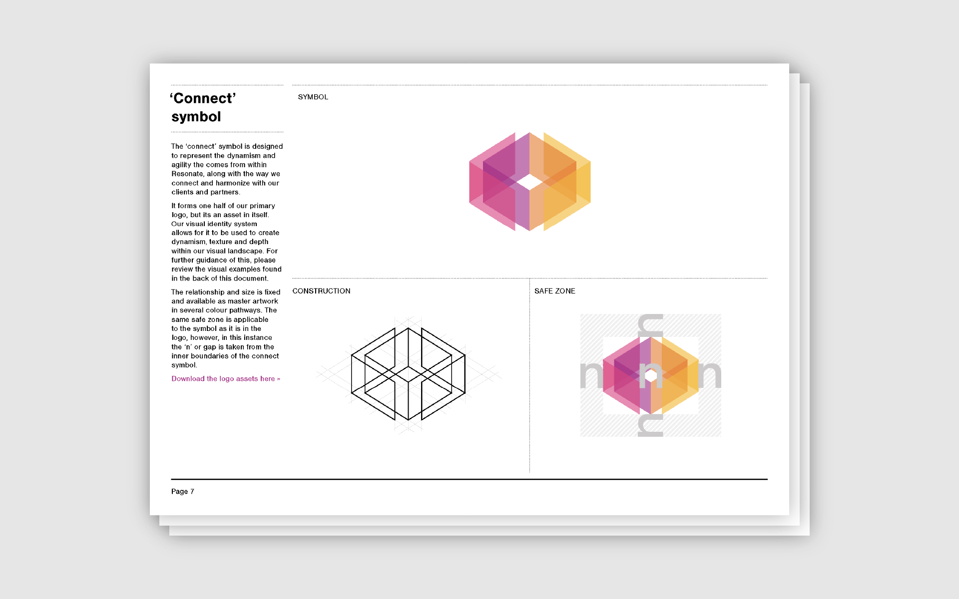 Brand guidelines example page 5